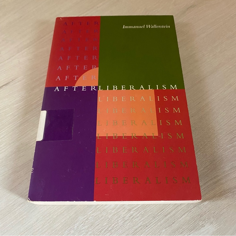 After Liberalism by Immanuel Wallerstein (1995, Trade Paperback) ExLibrary Good